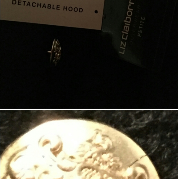 Liz Claiborne  Military Jacket - Picture 2 of 2